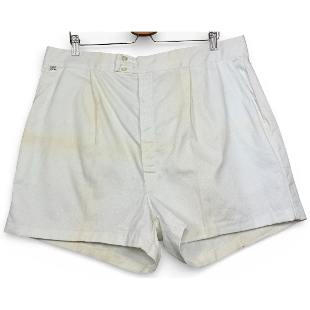 True Vintage 1950s Cotton Athletic Shorts Football Baseball Referee Size 40